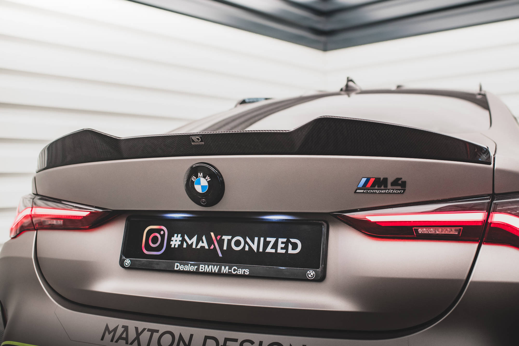 Carbon Fiber Heckklappenspoiler passend für BMW M4 G82 / G82 FL / M440i / 4 M-Paket G22 / G22 FL