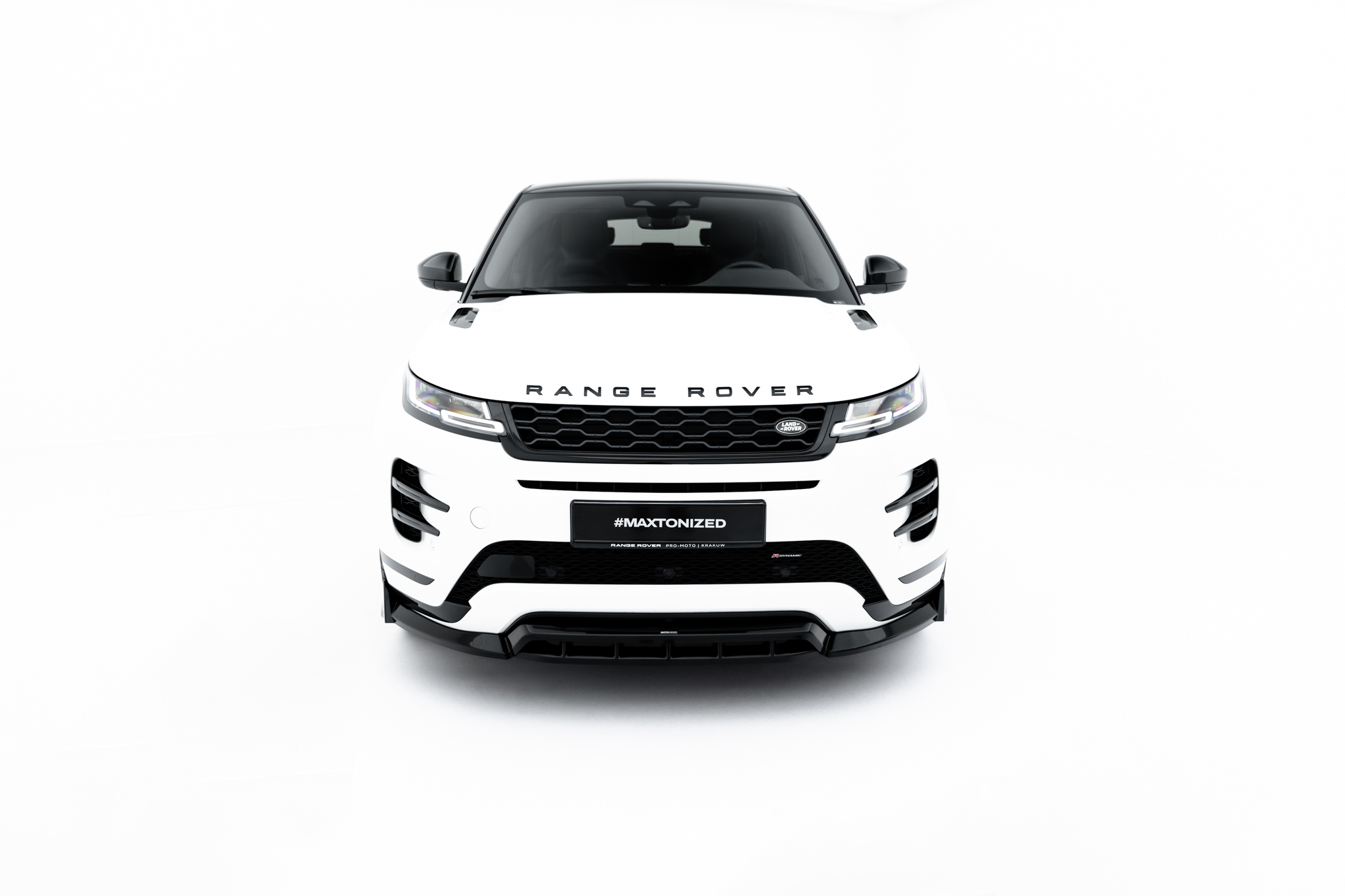 Frontlippe passend für Land Rover Range Rover Evoque Dynamic Mk2 schwarz Hochglanz