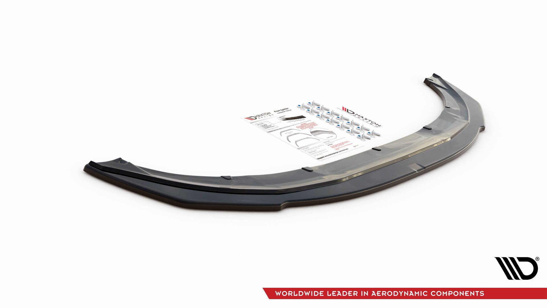 Street+ Spoilerlippe Front Ansatz passend für Mini Cooper S John Cooper Works F56 schwarz Hochglanz