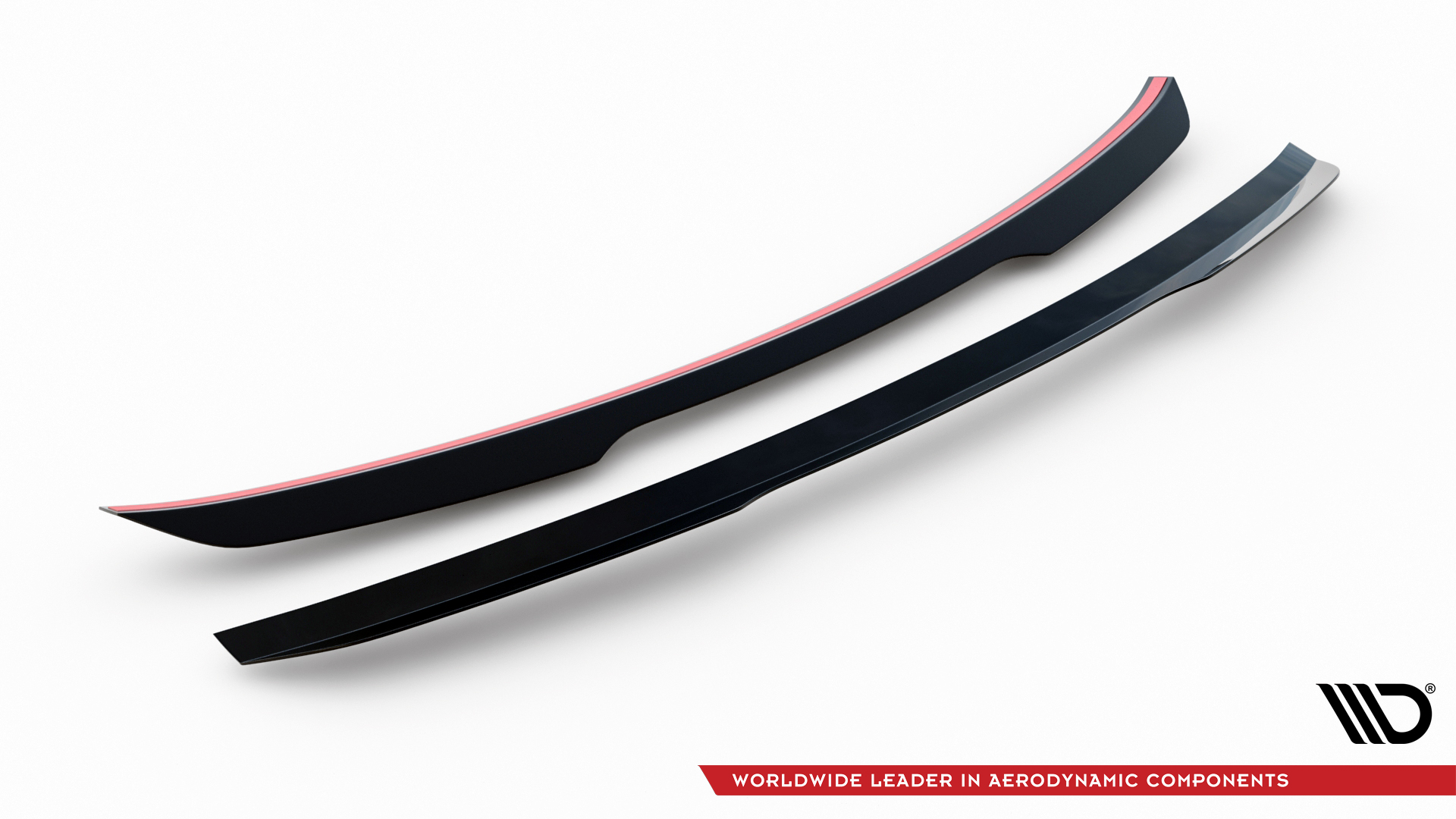 Niedriger Spoiler CAP V.1 für Audi RSQ8 Mk1 Facelift schwarz Hochglanz