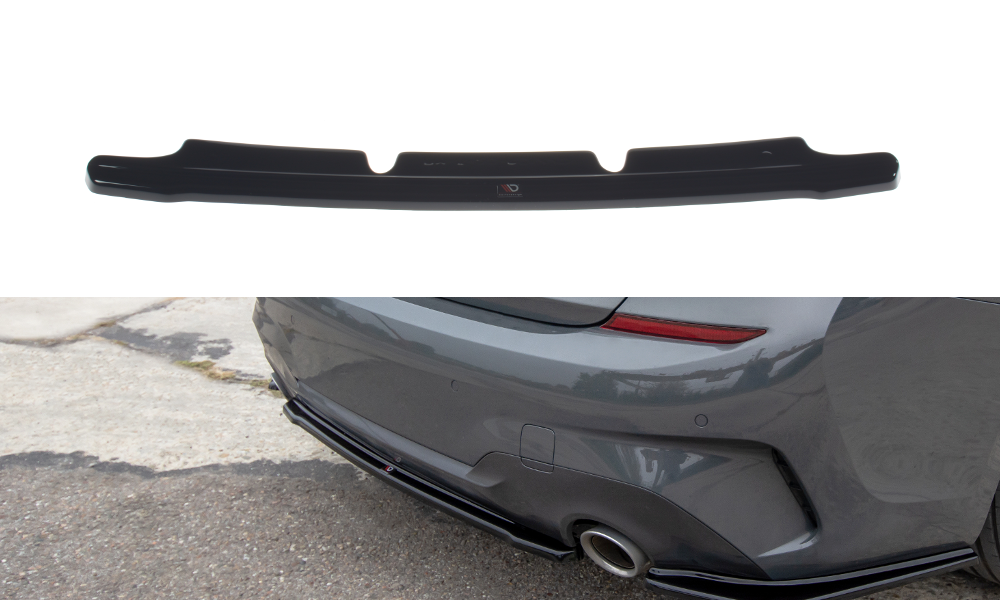 Heckansatz BMW 3er G20 M Paket schwarz Hochglanz
