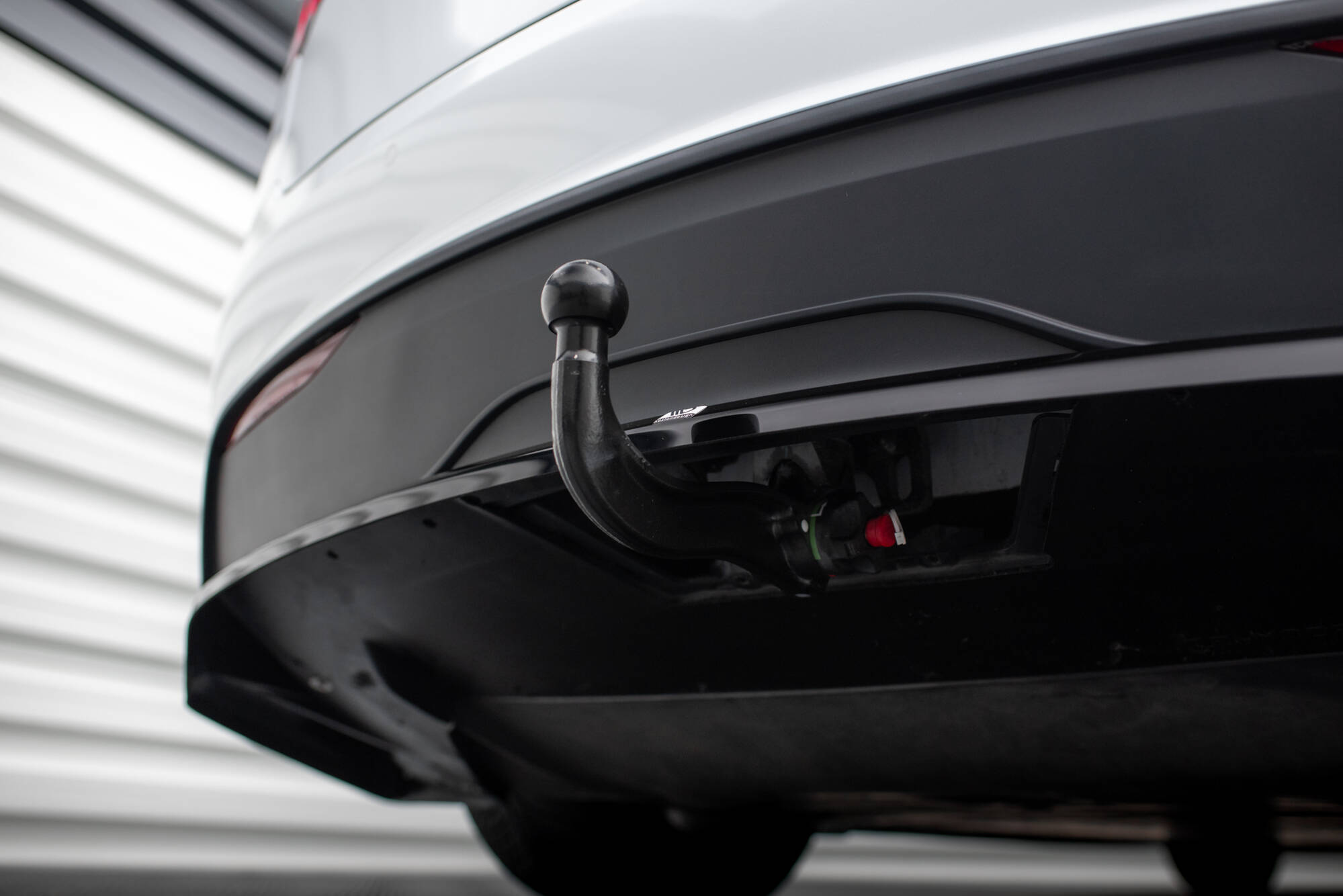 Diffusor Heckansatz passend für Tesla Model X Mk1 FL schwarz Hochglanz
