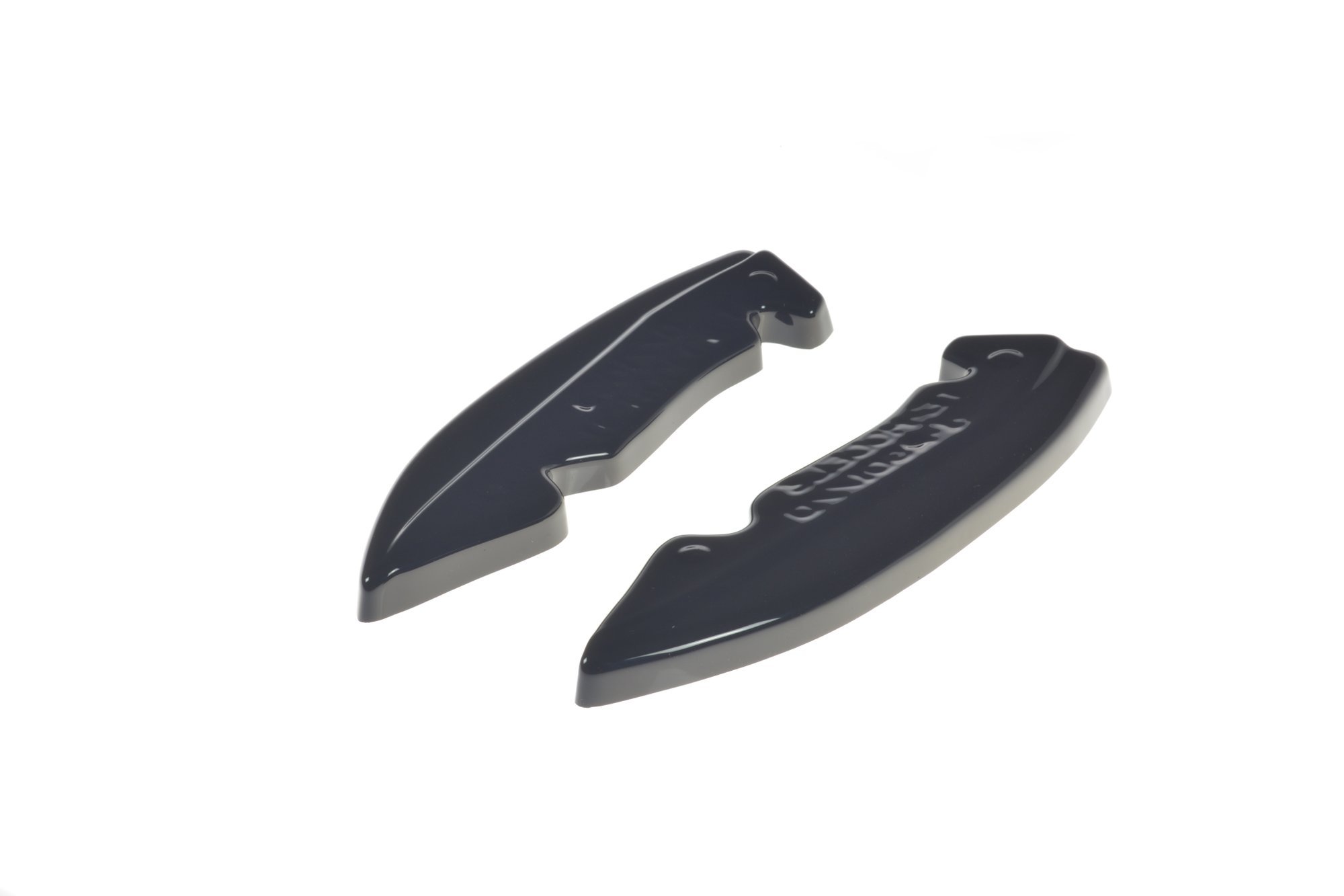 Diffusor Flaps passend für Tesla Model 3 Carbon Look