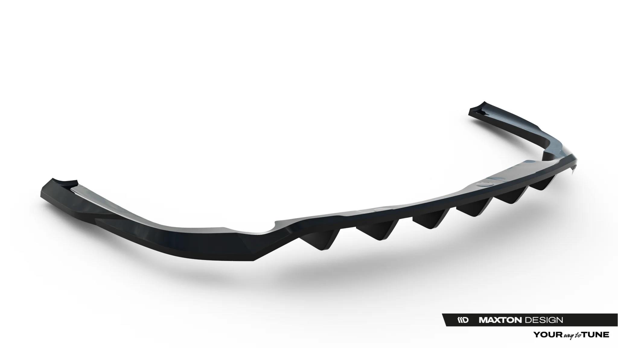 Diffusor Heckansatz passend für Jeep Grand Cherokee L Mk5 schwarz Hochglanz