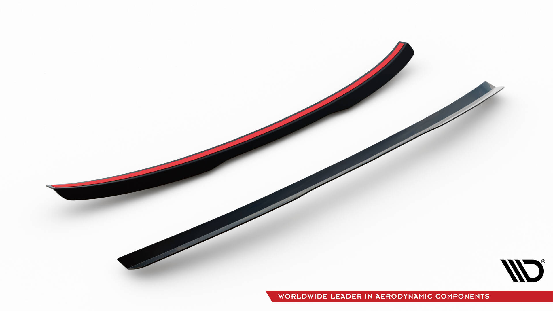 Spoiler CAP für Audi A6 / A6 S-line / S6 Limousine C7 Facelift schwarz Hochglanz