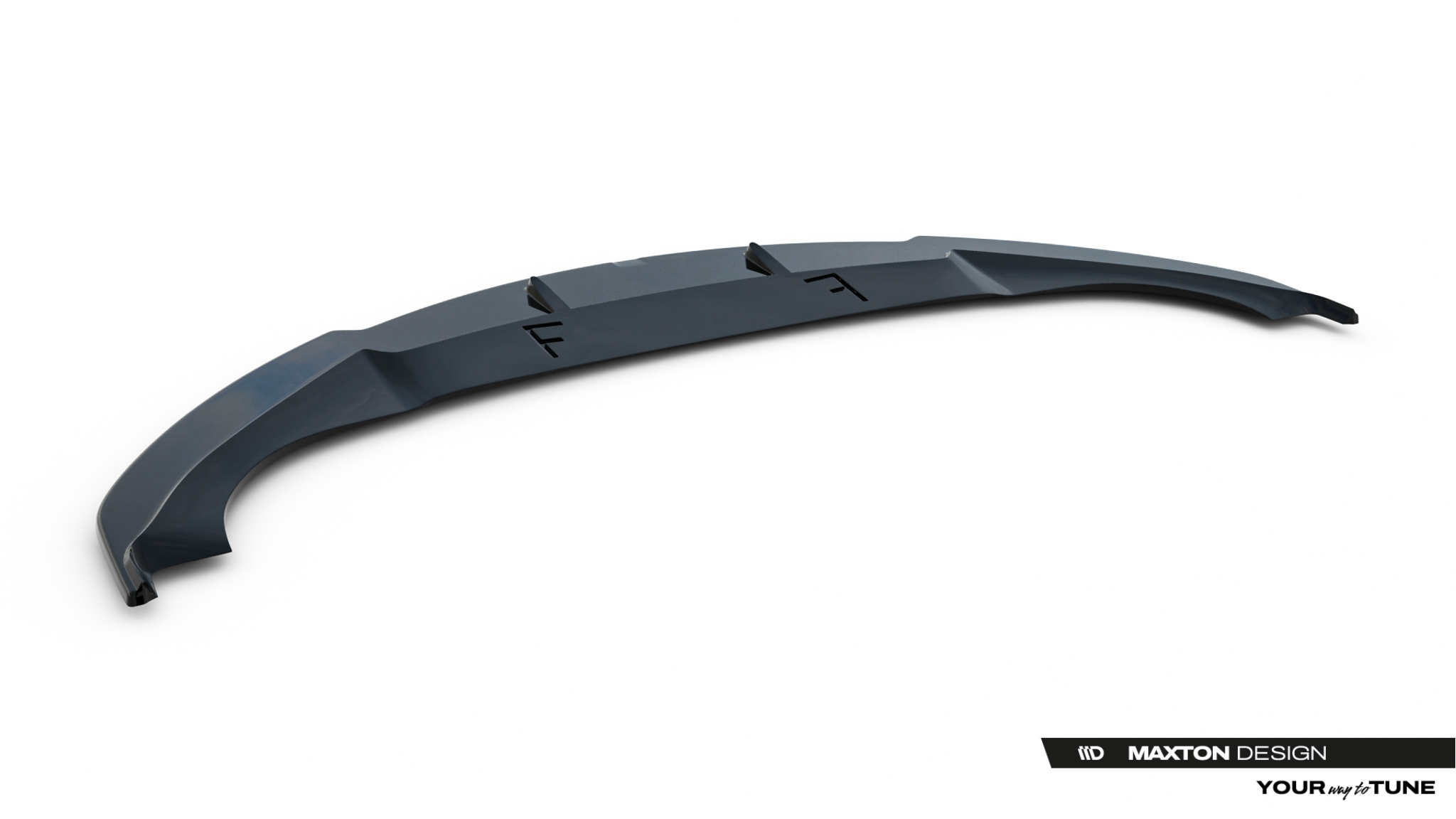 Frontlippe V.2 passend für Tesla Model S Mk1 schwarz Hochglanz