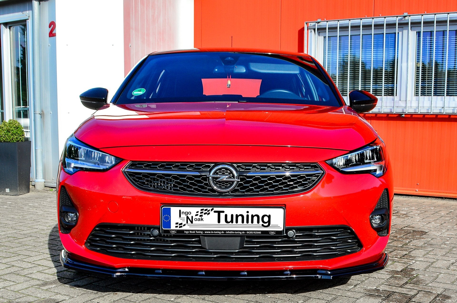 Bodykit für Opel Corsa F GS-Line (Schwarz Matt)