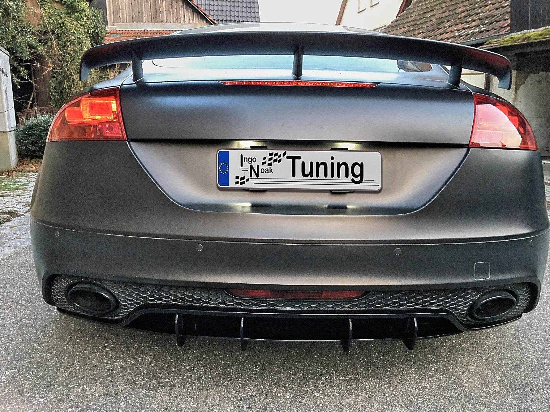 Bodykit für Audi TT RS 8J Bj.2009-2014 (Schwarz Matt)