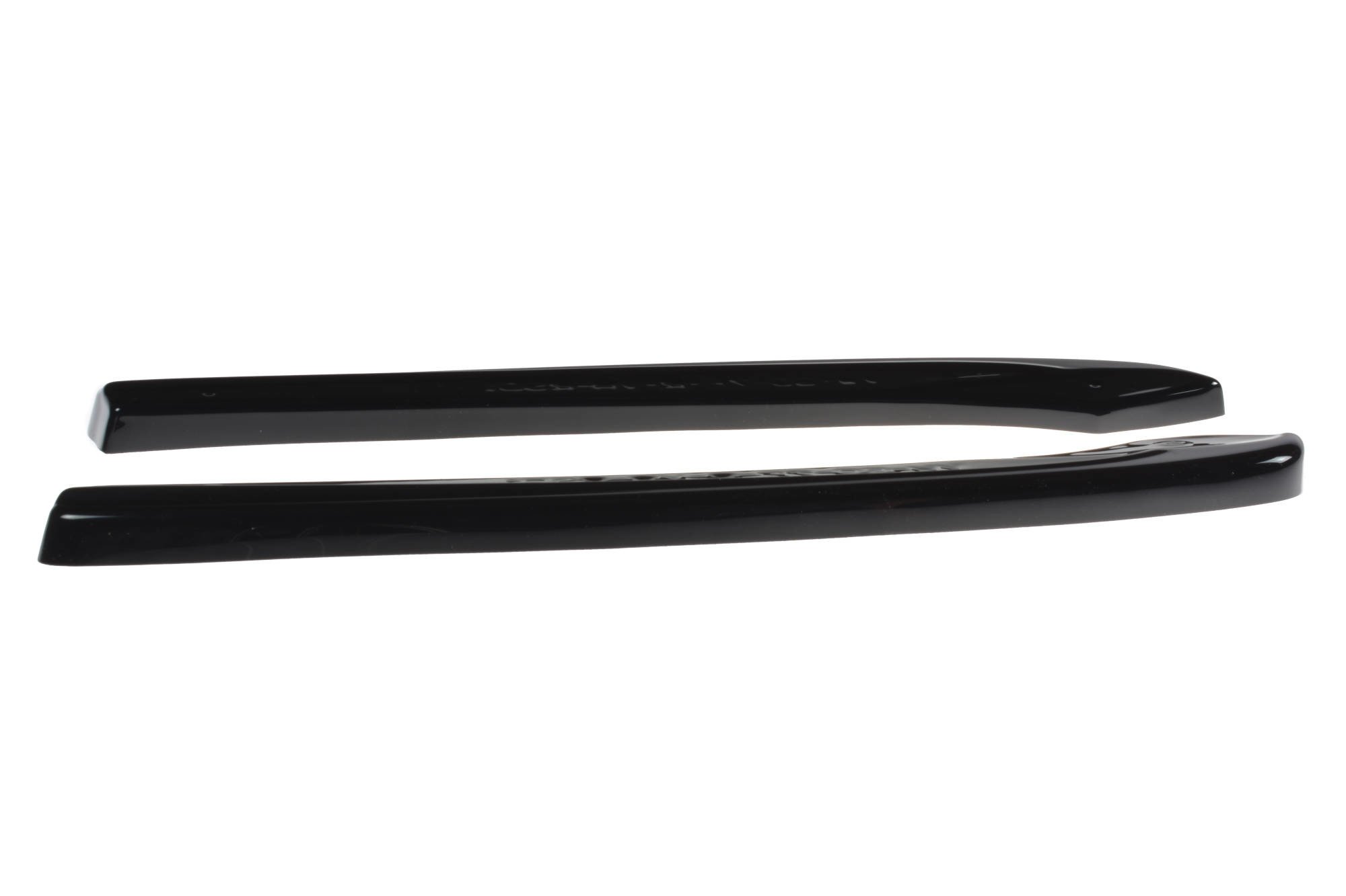 Heck Ansatz Flaps Diffusor V.1 für VW GOLF 7 R VARIANT FACELIFT schwarz Hochglanz