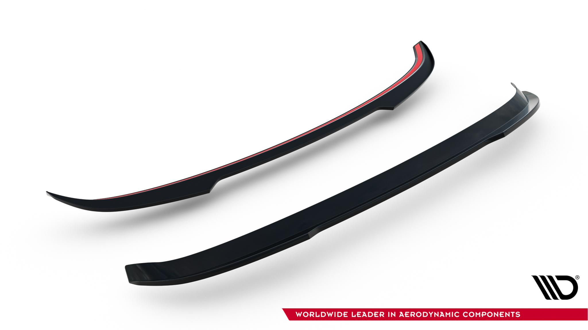 Heck Spoiler Aufsatz Abrisskante passend für BMW 3er Standard / M340 / M-Paket / M3 Touring G21 / G81 schwarz Hochglanz