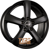 2DRV by WHEELWORLD WH24 Mattschwarz Lackiert (SW) Einteilig 16 Zoll