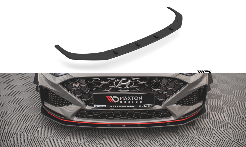 Street Pro Spoilerlippe Front Ansatz passend für Hyundai I30 N Hatchback/Fastback Mk3 FL