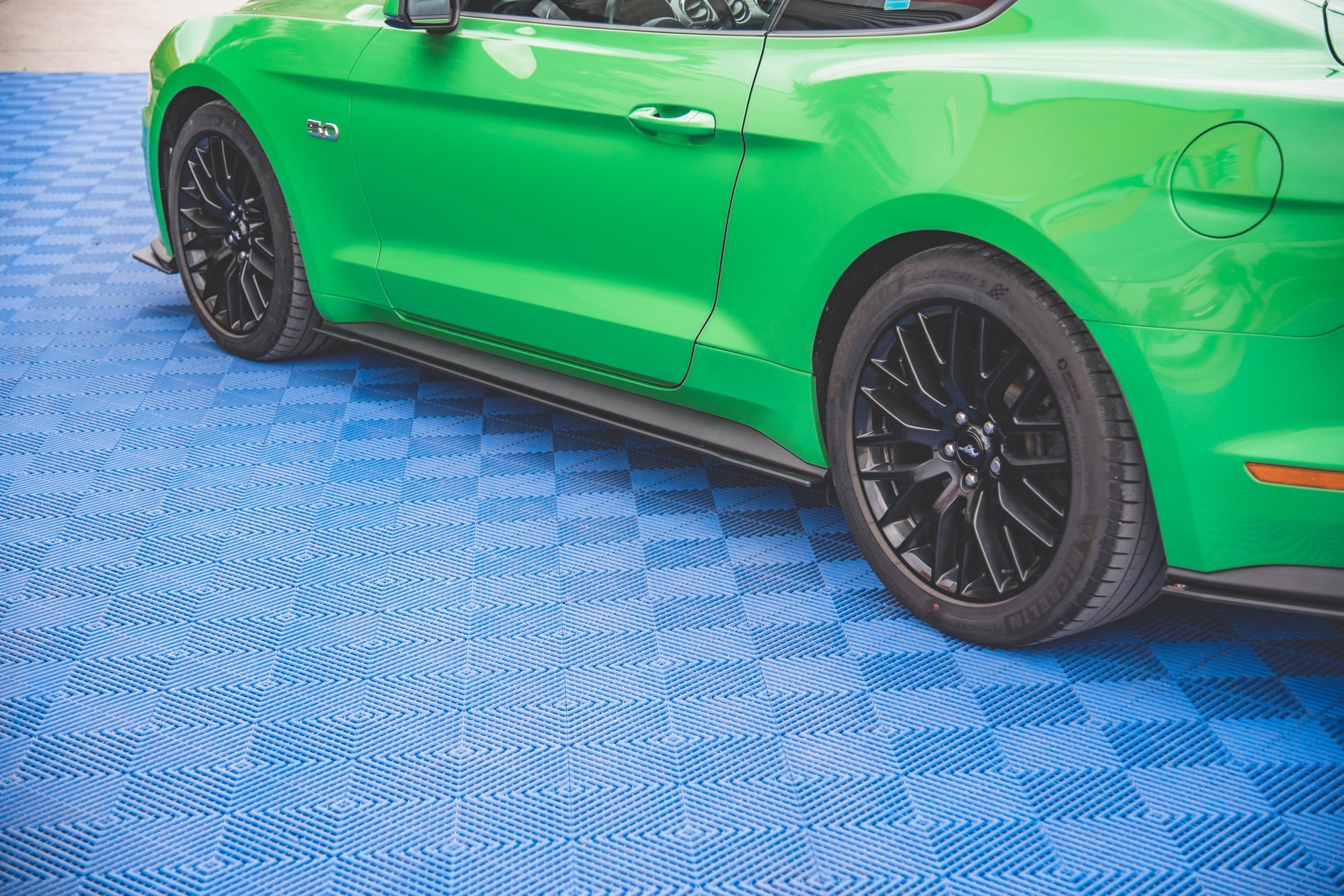 Street Pro Seitenschweller Leisten V.1 passend für Ford Mustang GT Mk6 FL