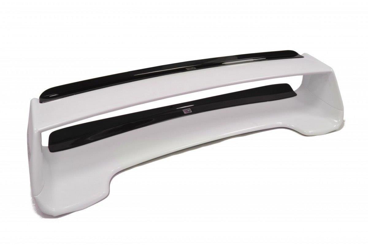 Unterer Heck Spoiler Aufsatz Abrisskante passend für Subaru Impreza WRX STI BLOBEYE schwarz Hochglanz