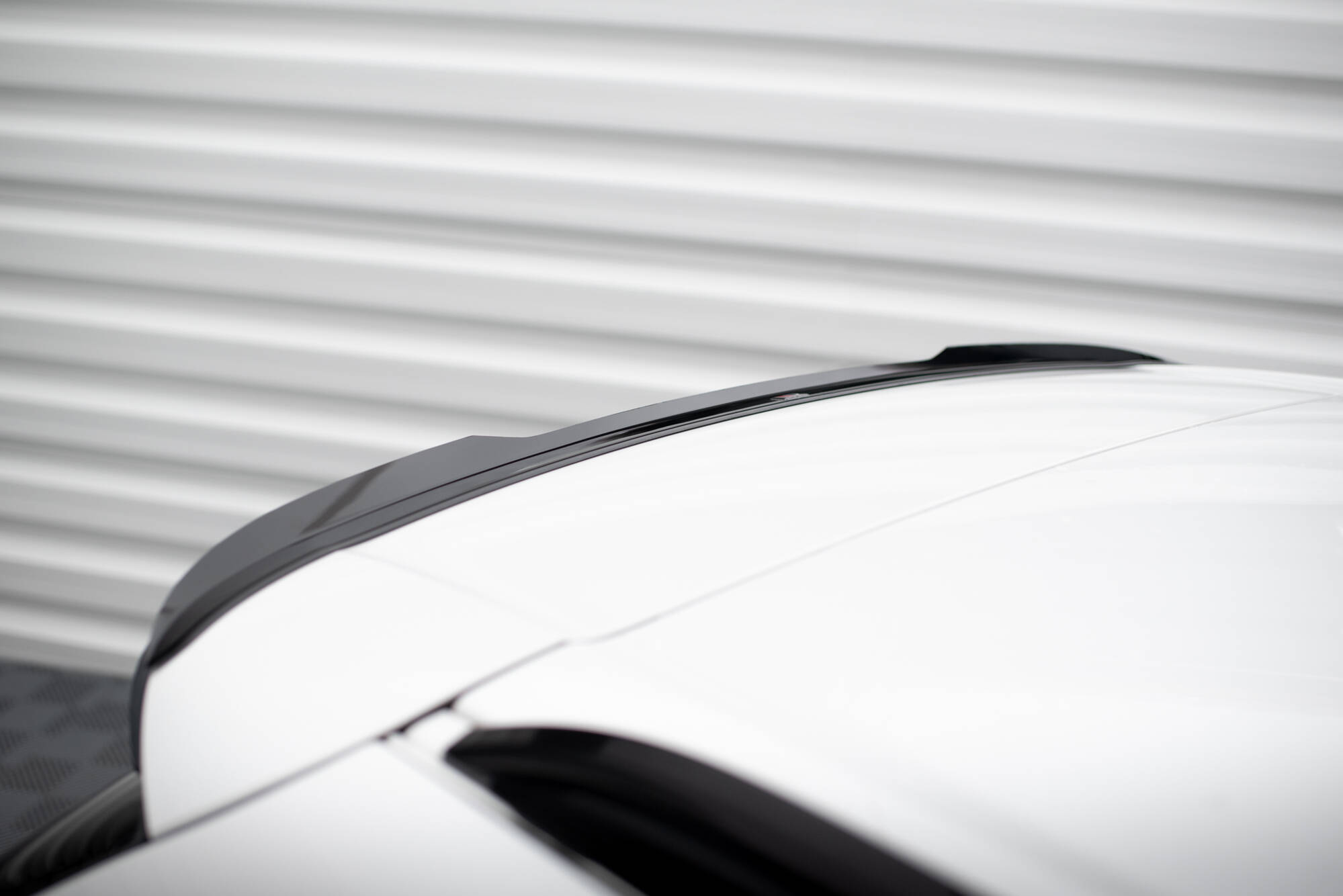 Spoiler CAP für BMW X5 E70 Facelift M Paket schwarz Hochglanz