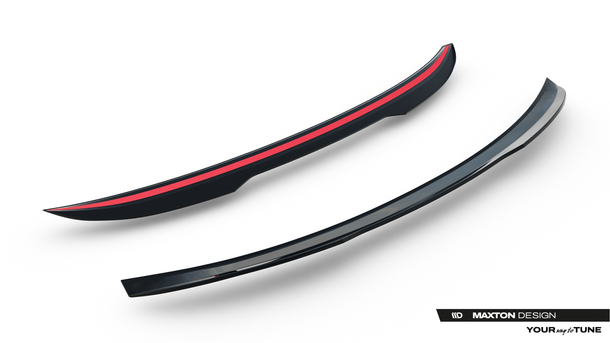 Heckspoiler Lippe passend für CUPRA Tavascan Mk1 schwarz Hochglanz