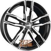 DBV VIENNA II Schwarz Glänzend Front Poliert Einteilig 19 Zoll