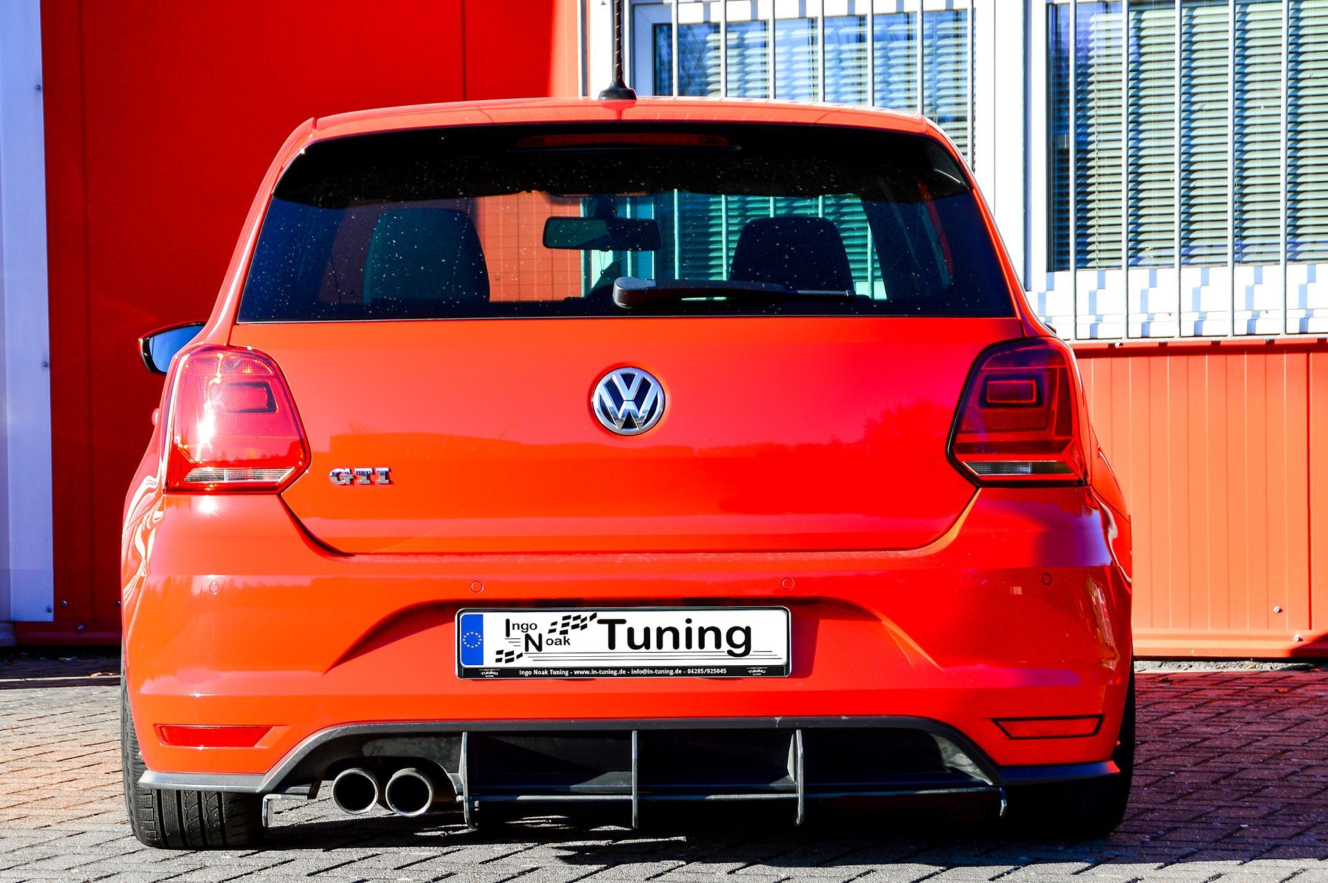 Gefräster Heckansatz für VW Polo GTI 6C