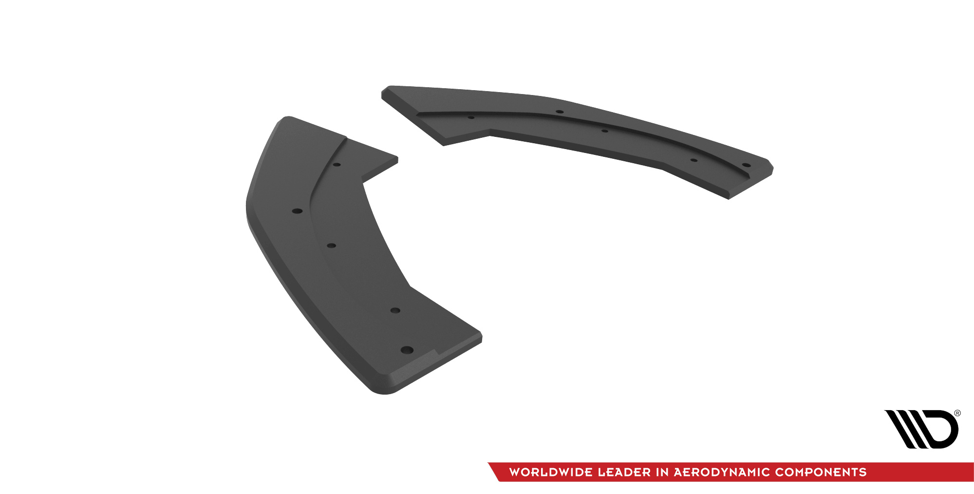 Street Pro Heck Ansatz Flaps passend für Audi RS3 Sportback 8Y rot