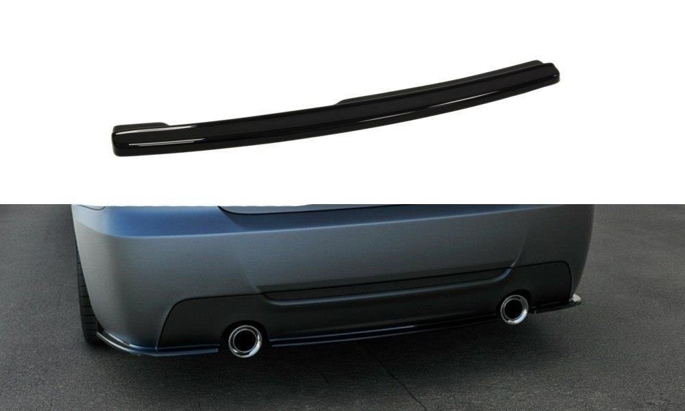 Heckansatz BMW 3er E92 M Paket schwarz Hochglanz
