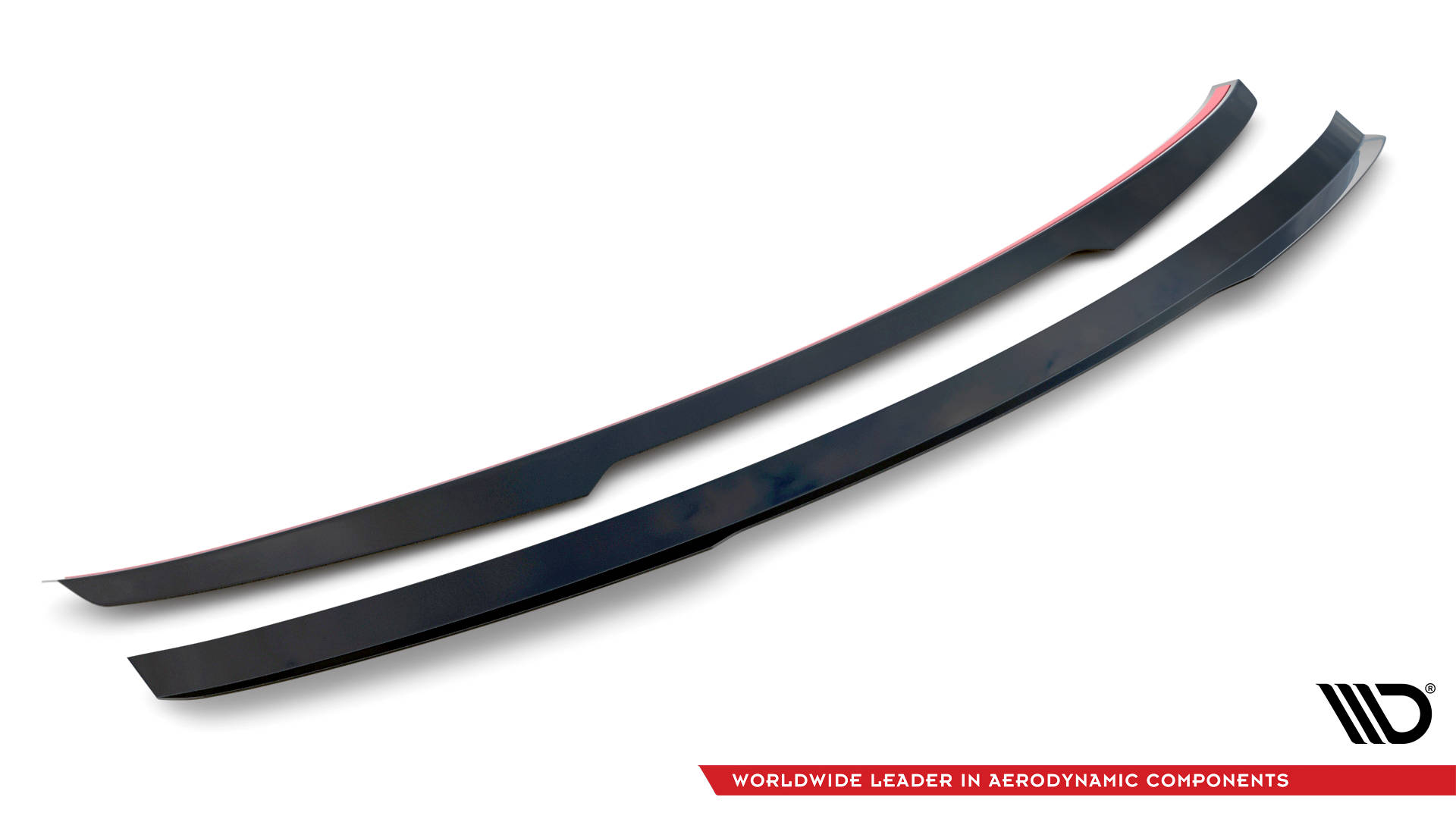 Unterer Heck Spoiler Aufsatz Abrisskante V.2 passend für Audi RSQ8 Mk1 FL schwarz Hochglanz