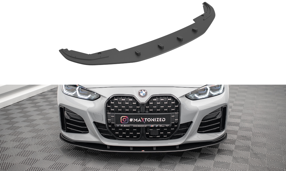 Street Pro Spoilerlippe Front Ansatz passend für BMW 4er Gran Coupe M-Paket G26