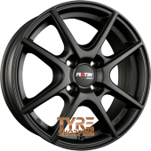 PLATIN P 73 Racing Schwarz Einteilig 14 Zoll