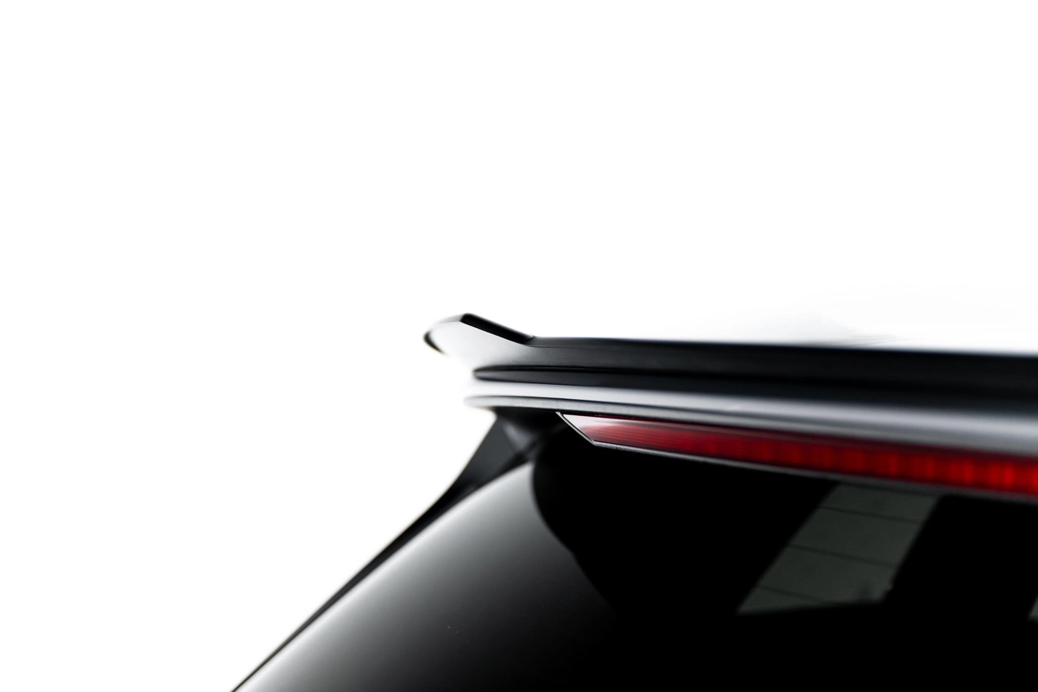Heckspoiler Lippe passend für Audi Q6 e-tron Standard / S-Line / SQ6 e-tron SUV Mk1 schwarz Hochglanz