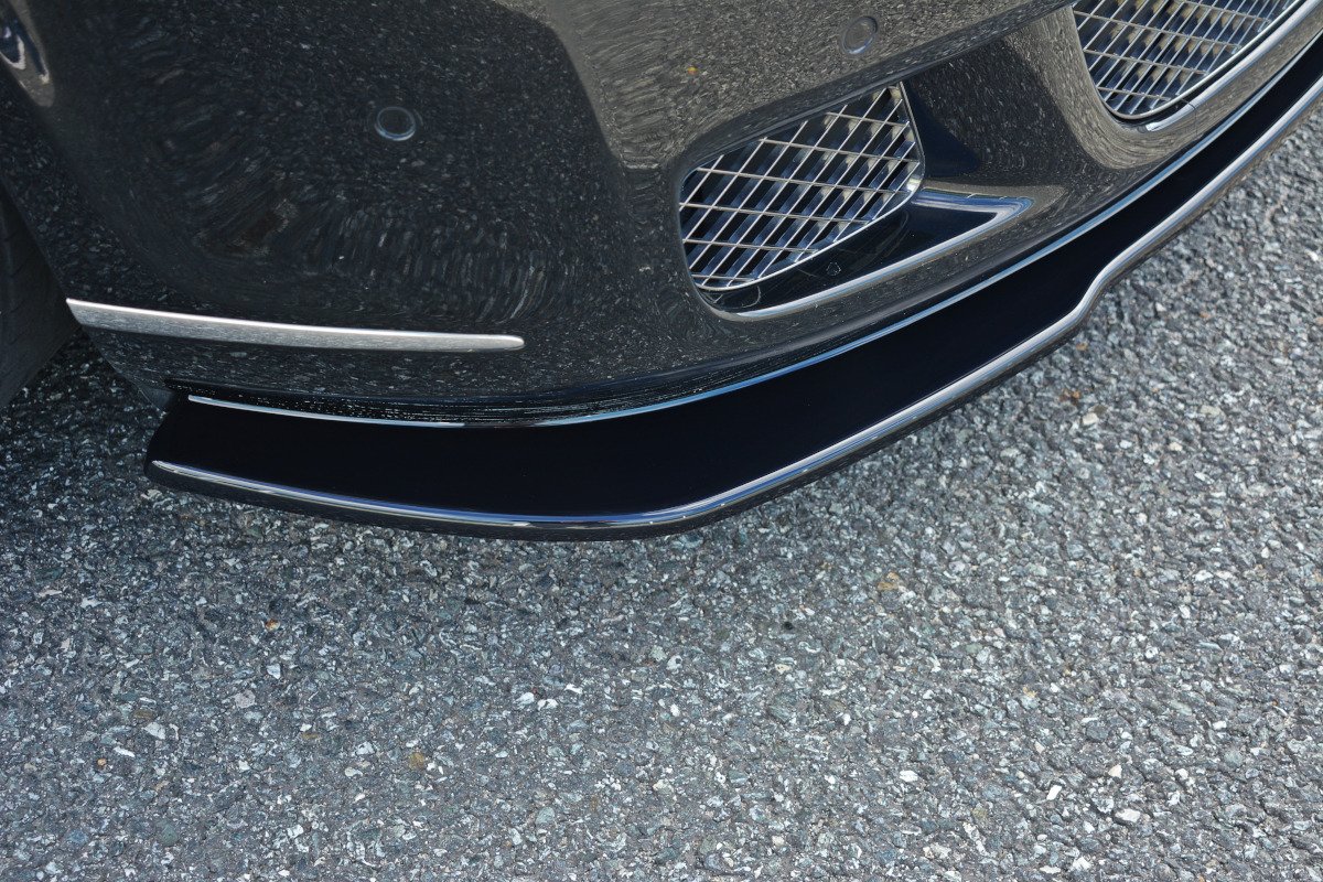 Frontlippe V.1 passend für BENTLEY CONTINENTAL GT schwarz Hochglanz