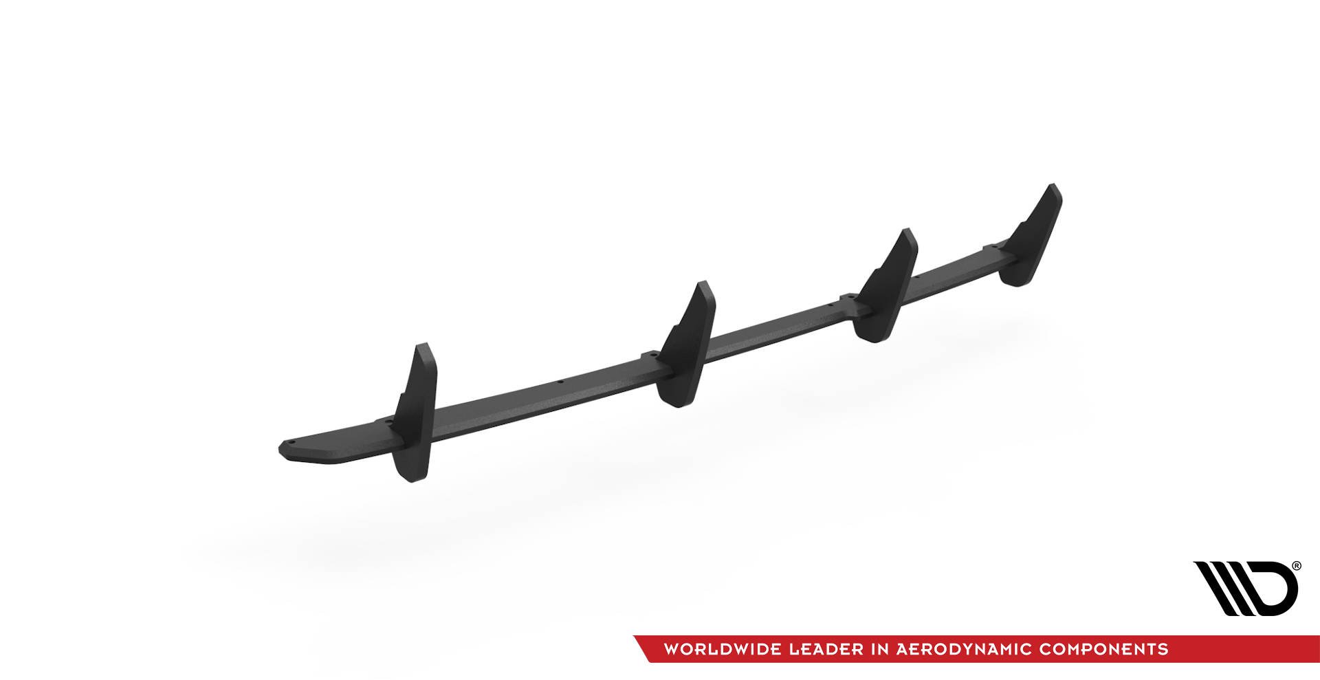 Street Pro Heckschürze Heck Ansatz Diffusor passend für BMW 3er G20 / G21 schwarz-rot