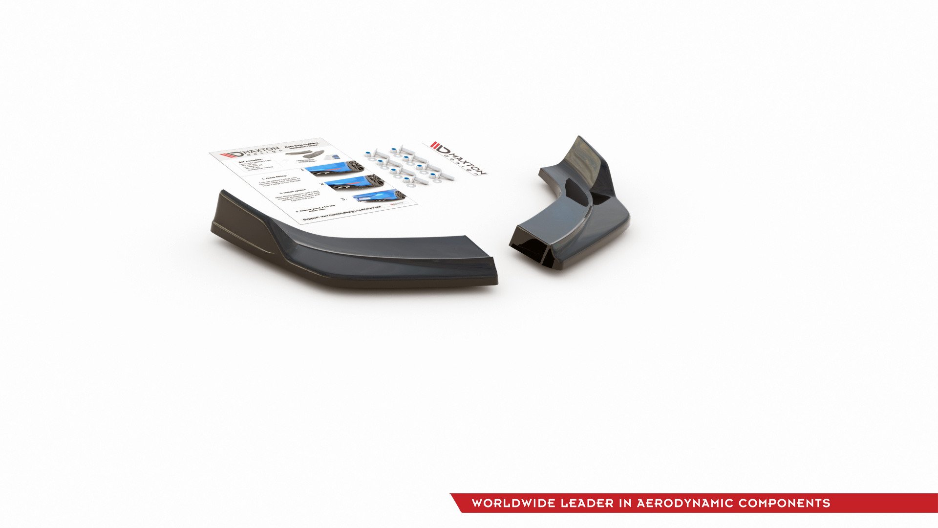 Heck Ansatz Flaps Diffusor V.3 für Hyundai I30 N Mk3 Hatchback schwarz Hochglanz