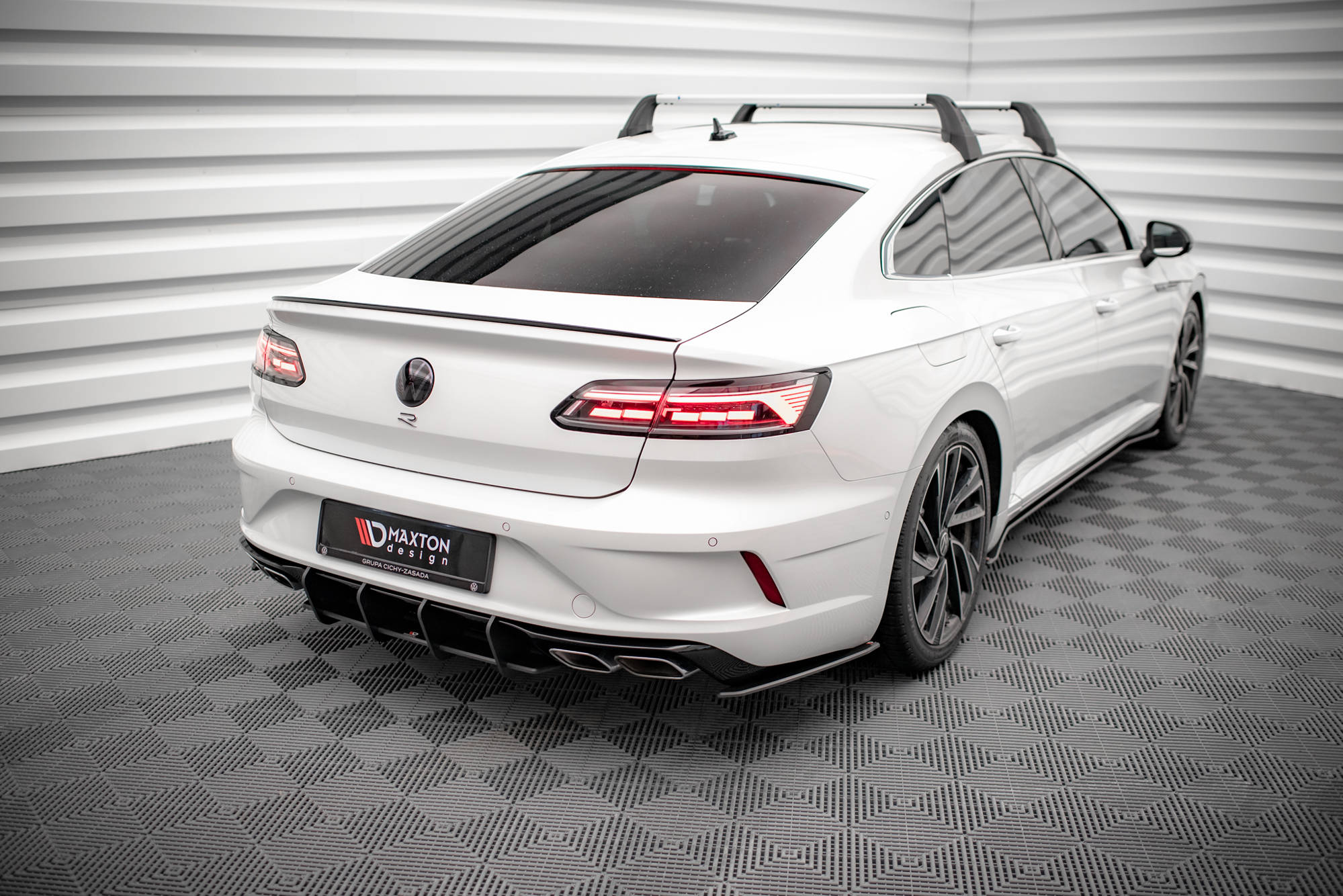 Street Pro Heck Ansatz Flaps passend für VW Arteon R Limousine / Shooting Brake Mk1 Faceift