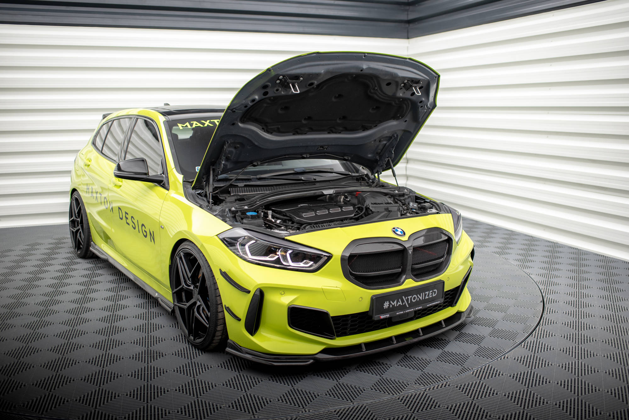 Carbon Fiber Domstreben Verkleidung passend für BMW 1er F40 M135i