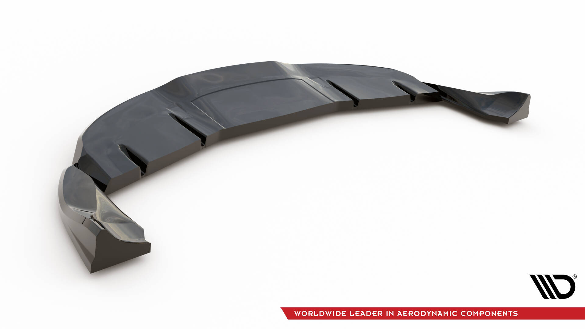 Diffusor Heckansatz V.1 passend für Tesla Model 3 Project HighlandFL schwarz Hochglanz