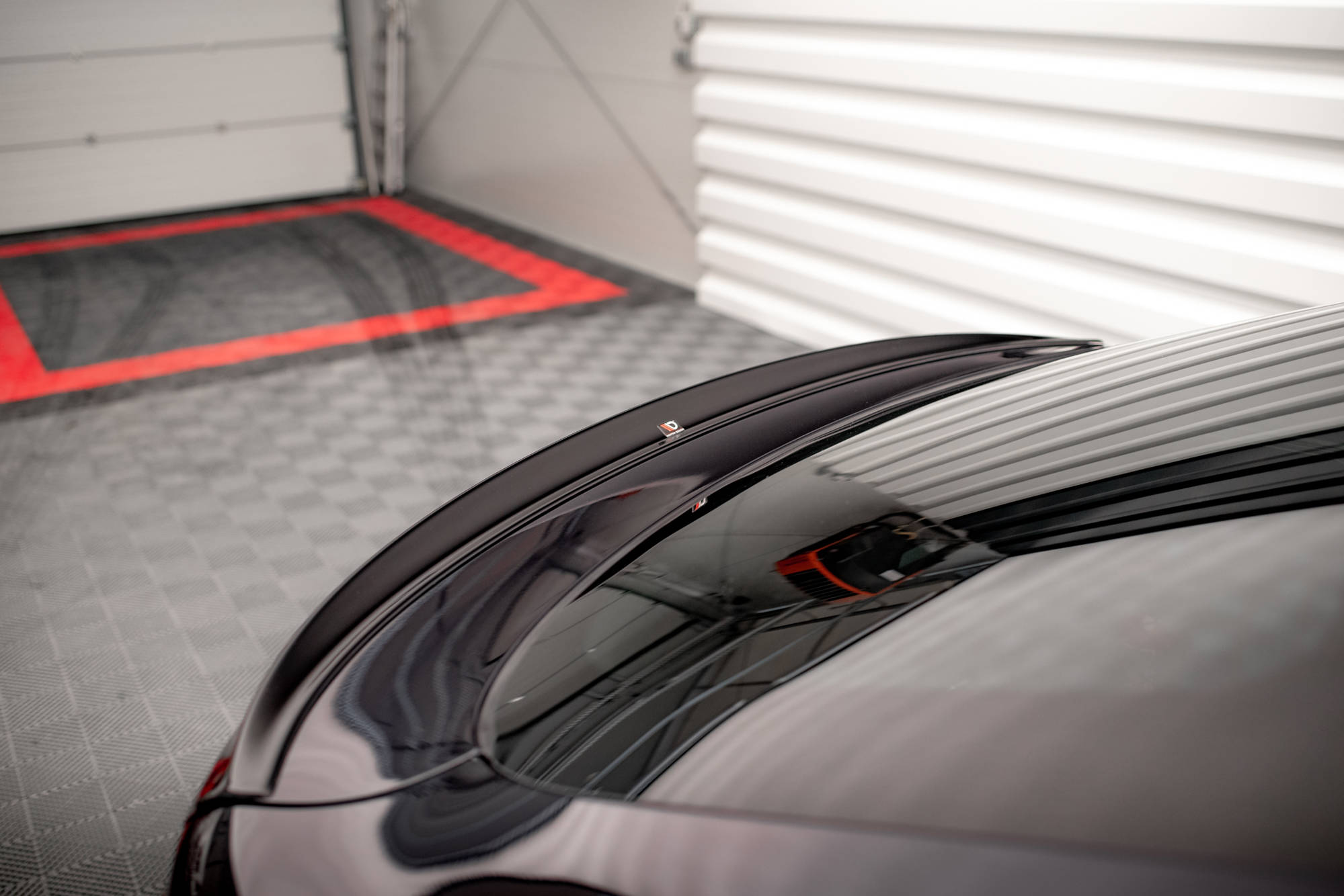 Heck Spoiler Aufsatz Abrisskante 3D V.2 passend für BMW X6 F16 M-Paket / X6 M F86 schwarz Hochglanz