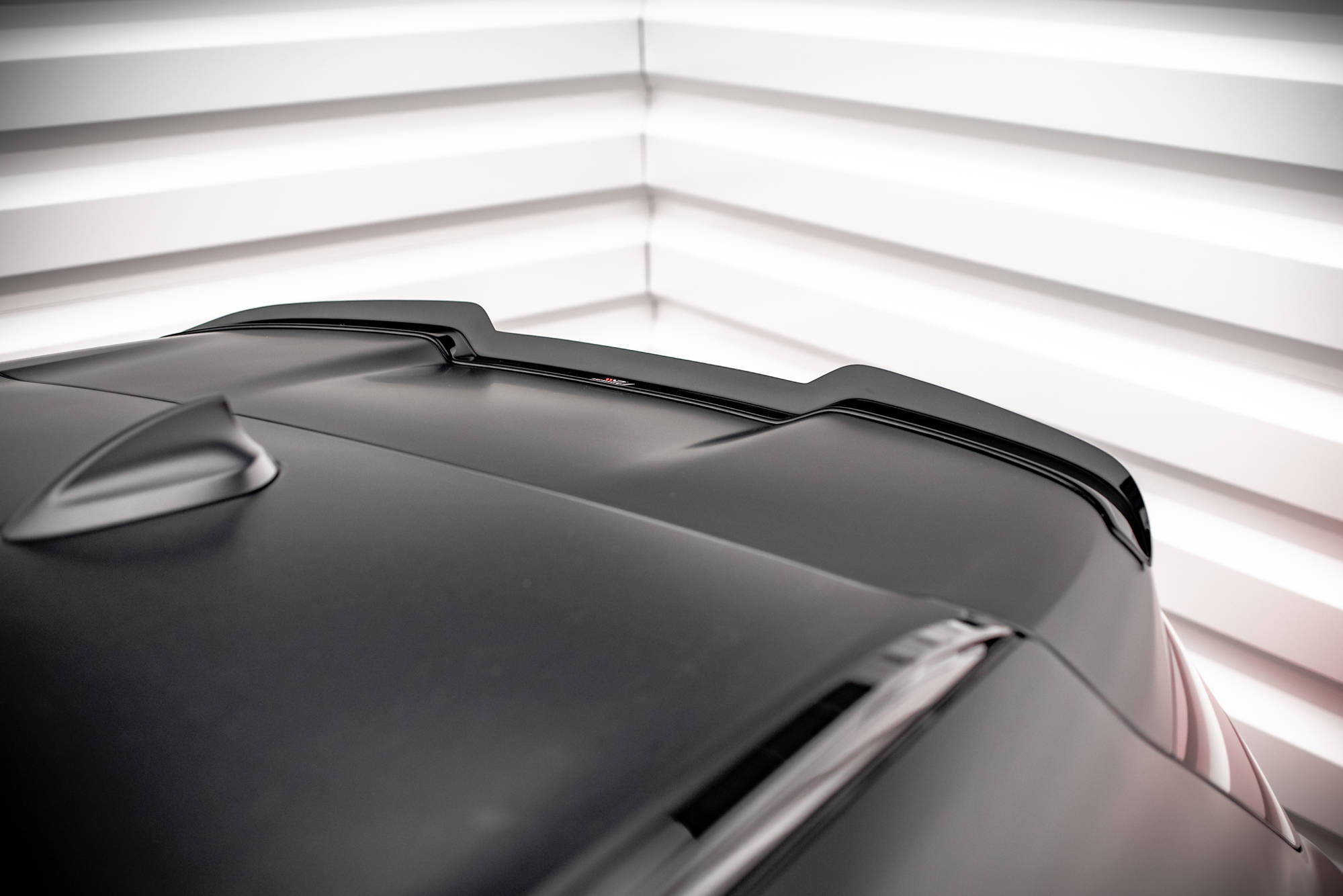 Heck Spoiler Aufsatz Abrisskante passend für BMW X5M F95 / F95 FL schwarz Hochglanz
