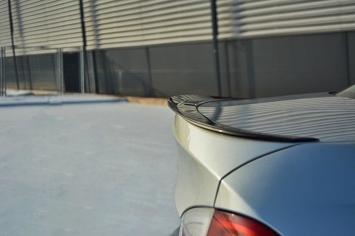 Spoiler CAP für BMW 3er E90 M Paket schwarz Hochglanz
