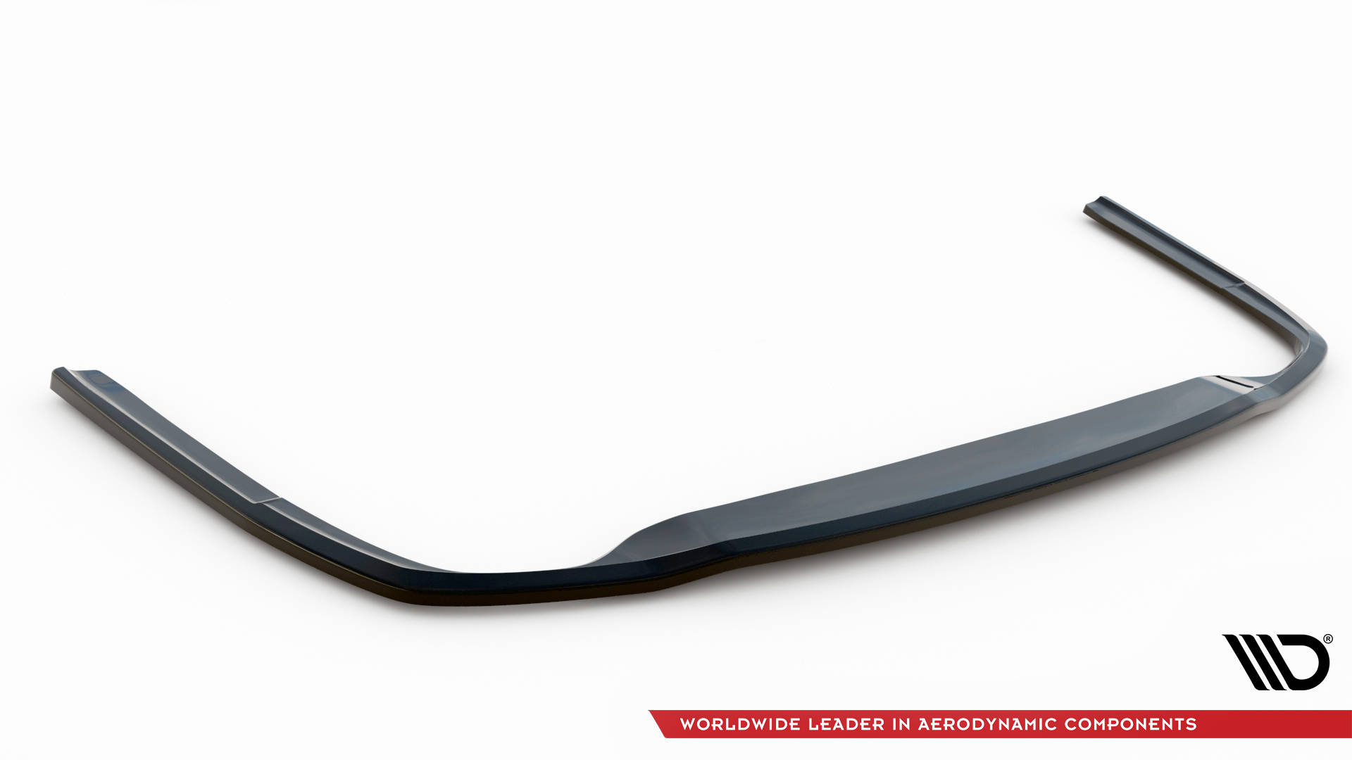 Street+ Mittlerer Diffusor Heck Ansatz passend für Audi A6 C8 schwarz Hochglanz