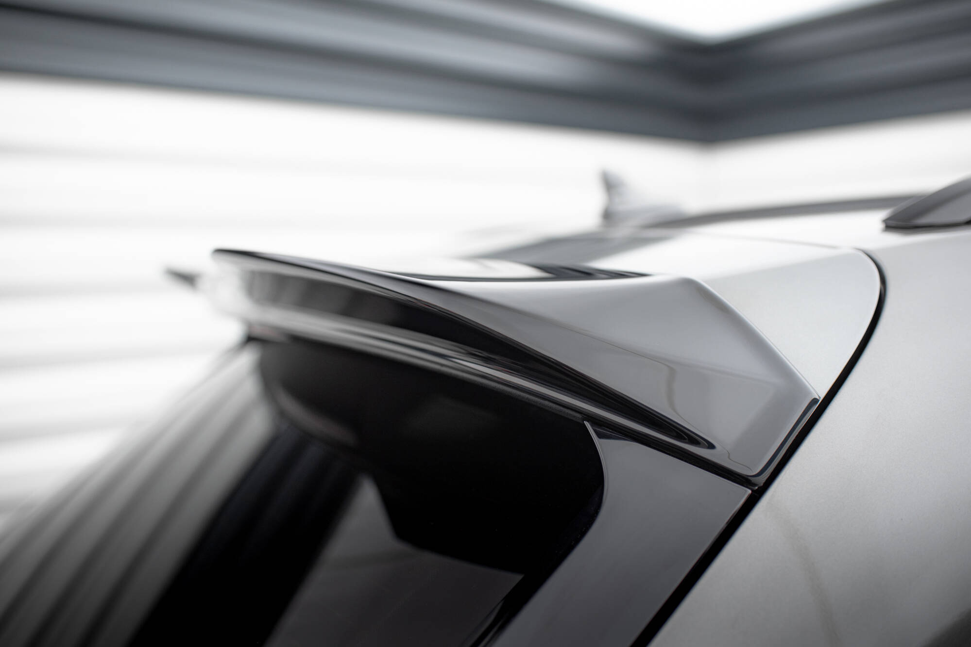 Heckspoiler oben 3D passend für Bentley Bentayga Mk1 schwarz Hochglanz