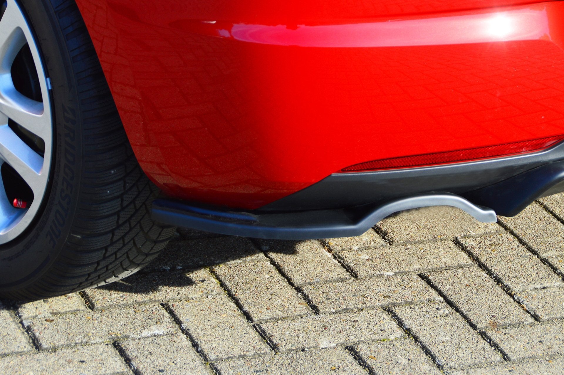 Heckdiffusor+ Seitenteilen aus ABS für Opel Astra K Facelift 5.Türer