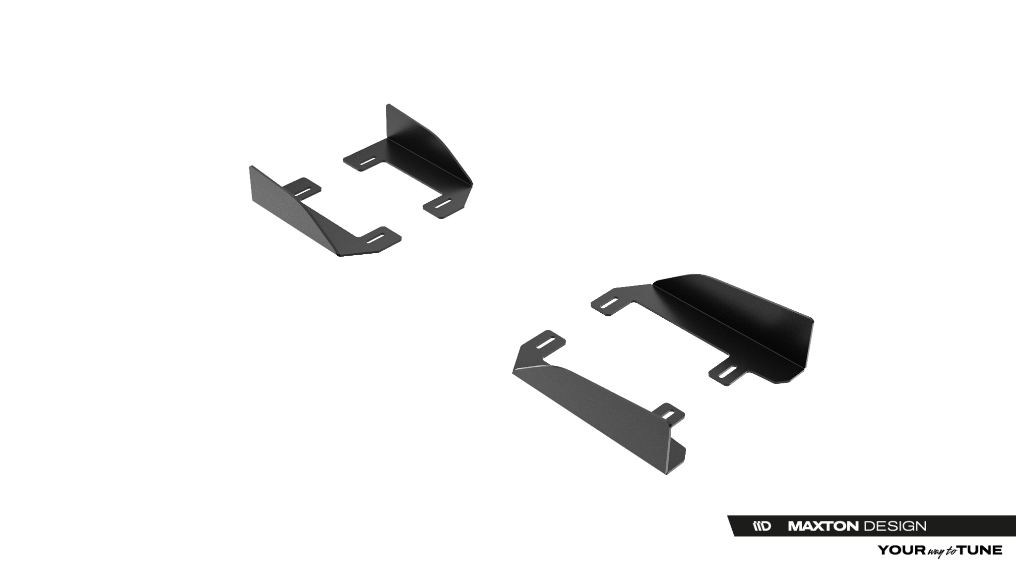 Seitenschweller Flaps passend für Lexus IS 500 Mk3 Facelift 2 XE30 schwarz Hochglanz