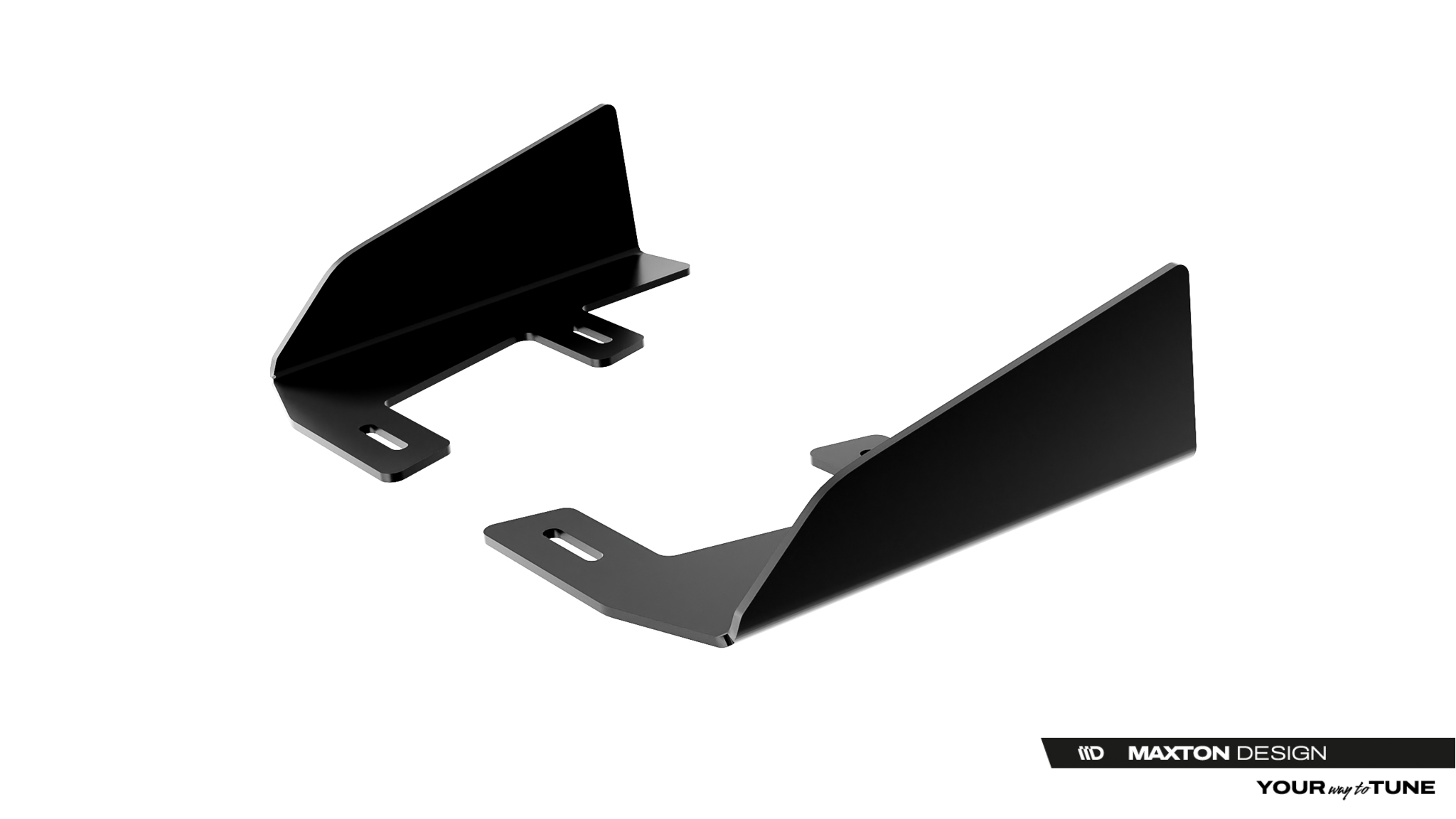 Diffusor Flaps passend für CUPRA Leon ST Mk1 FL schwarz Hochglanz