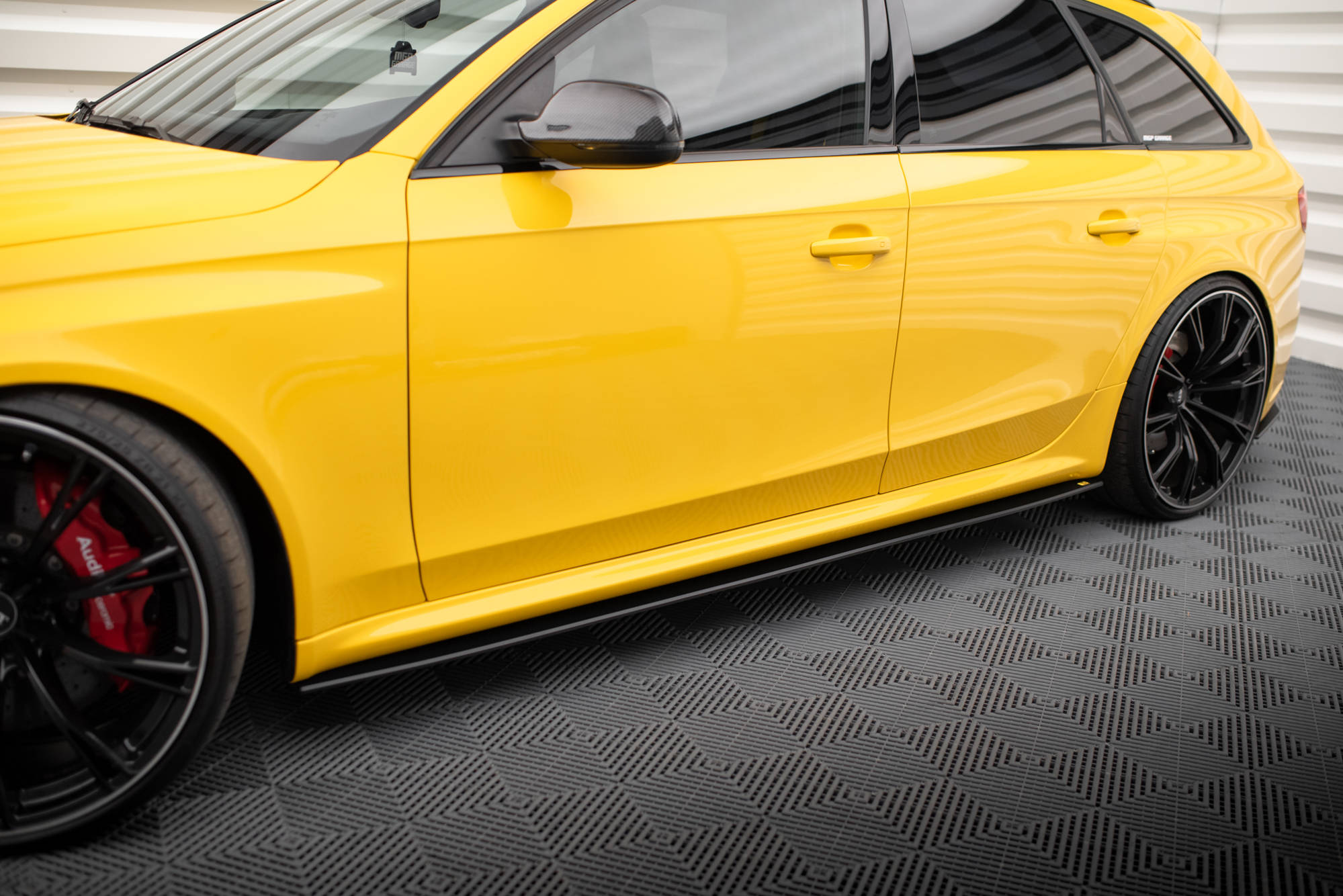 Street Pro Seitenschweller Leisten passend für Audi RS4 B8