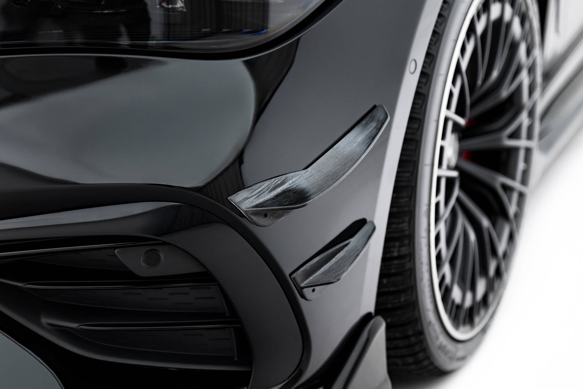 Stoßstangen Flaps Wings vorne Canards passend für Mercedes-AMG CLE 53 Aero C236