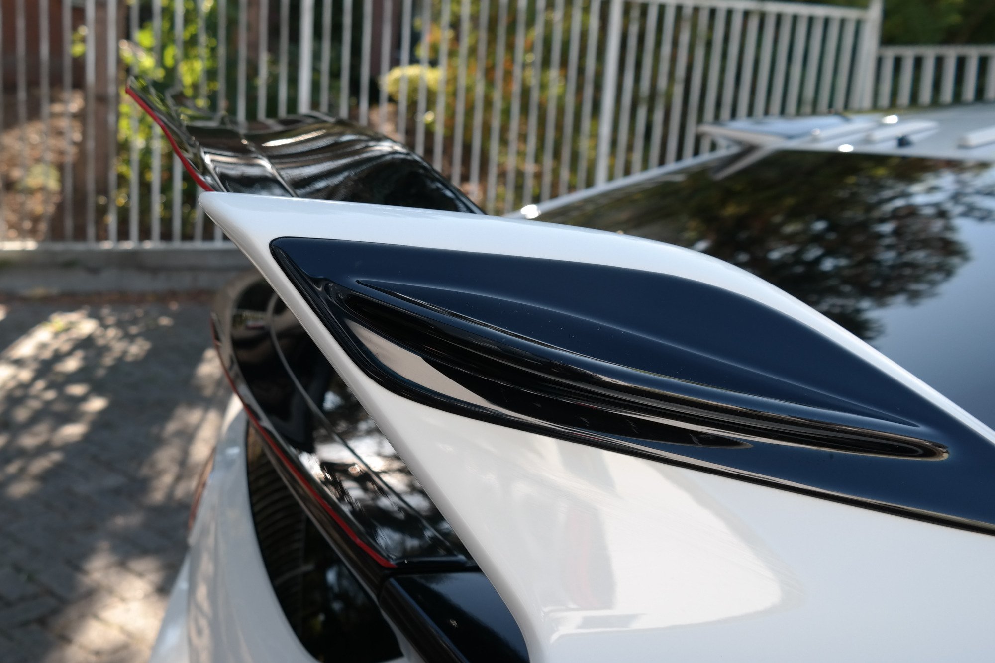 OBERER Spoiler CAP V.2 für HONDA CIVIC X TYPE R Carbon Look