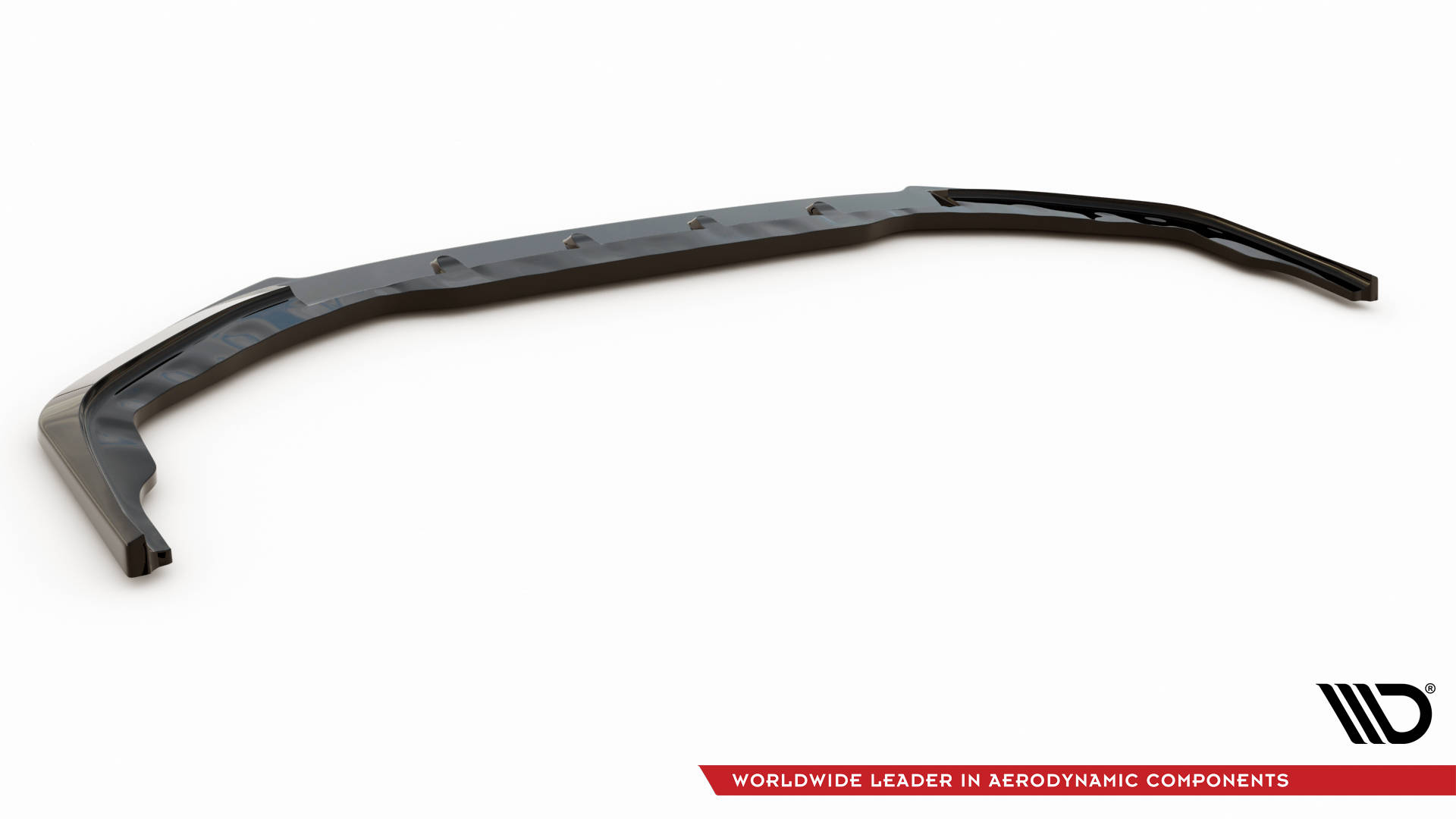 Street+ Spoilerlippe Front Ansatz passend für Nissan GTR R35 FL schwarz Hochglanz