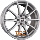 TOMASON TN1 Bright Silver Einteilig 17 Zoll