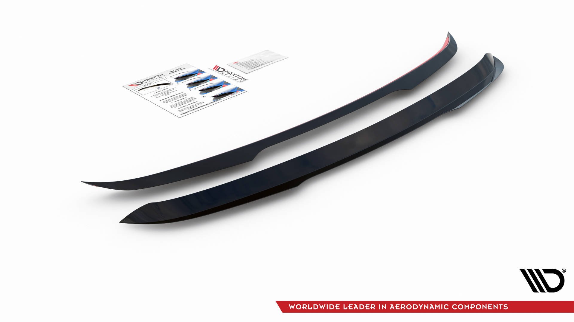 Heck Spoiler Aufsatz Abrisskante passend für Citroen DS4 schwarz Hochglanz