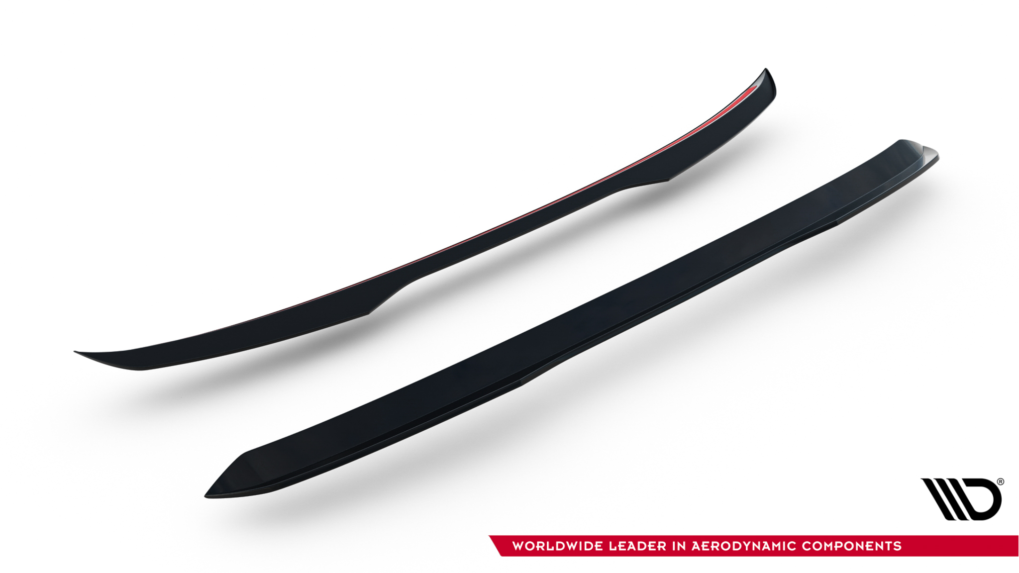 Heckspoiler Lippe oben passend für MG HS Mk2 schwarz Hochglanz