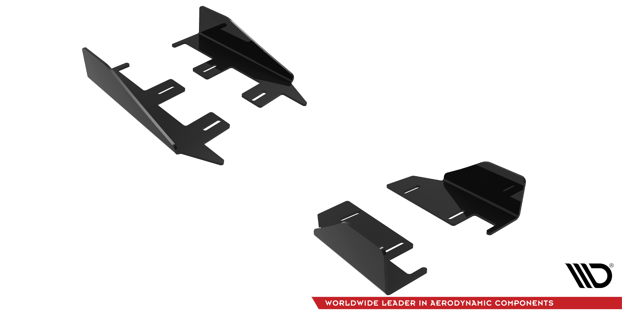 Seitenschweller Flaps passend für Audi RS3 Limousine 8Y schwarz Hochglanz